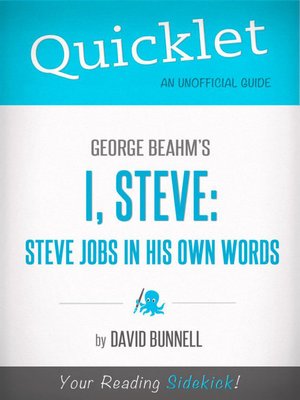 cover image of Quicklet on George Beahm's I, Steve
